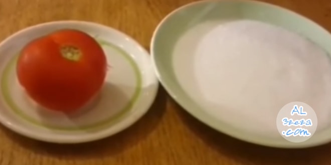 ماسك الطماطم والسكر لتوحيد لون البشرة وازالة البقع