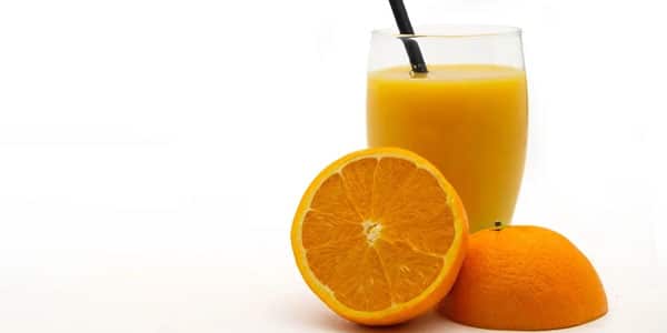 مشروب عصير البرتقال للبشره