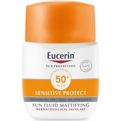 واقي شمسي يوسيرين Eucerin Sun Fluid Sensitive Protect للبشرة المختلطة