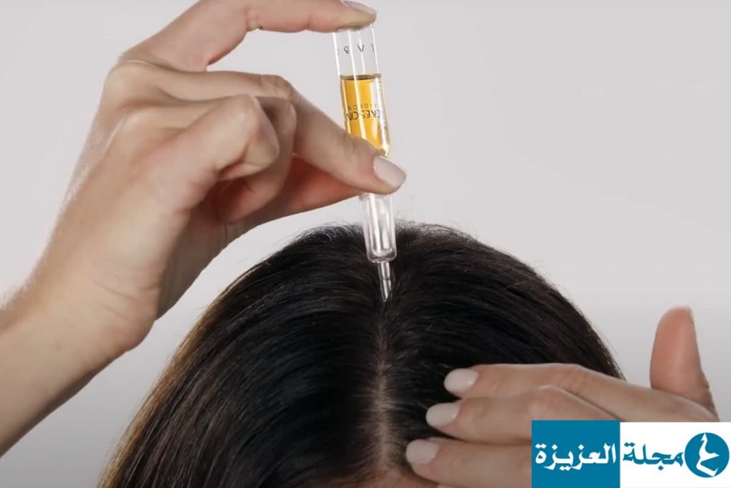طريقة استخدام امبولات كريشنا لانبات الشعر