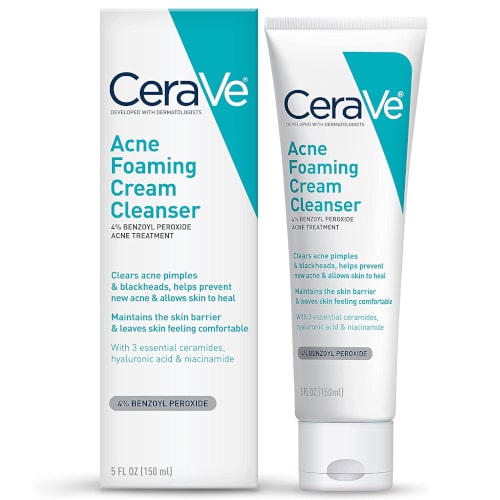 غسول سيرافي لعلاج حب الشباب Acne Foaming Cream Cleanser