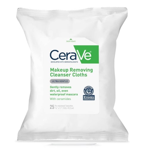مناديل سيرافي منظف ومزيل المكياج CeraVe Makeup Removing Cleanser Cloths