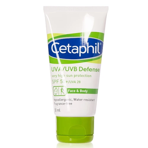 واقي شمس cetaphil defense cream SPF 50